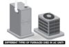different types of furnaces used in AC units