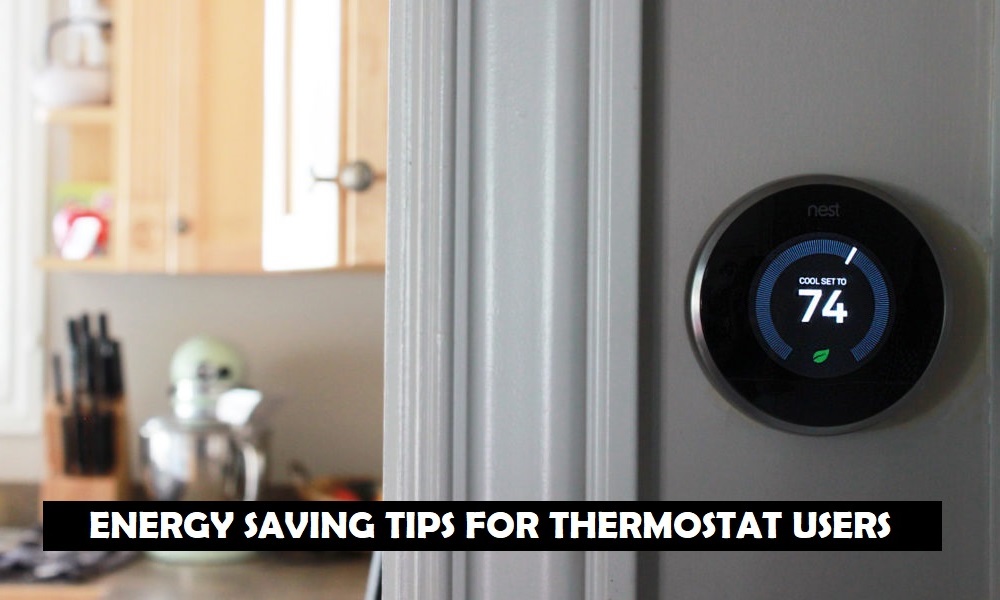 energy saving tips for thermostat users